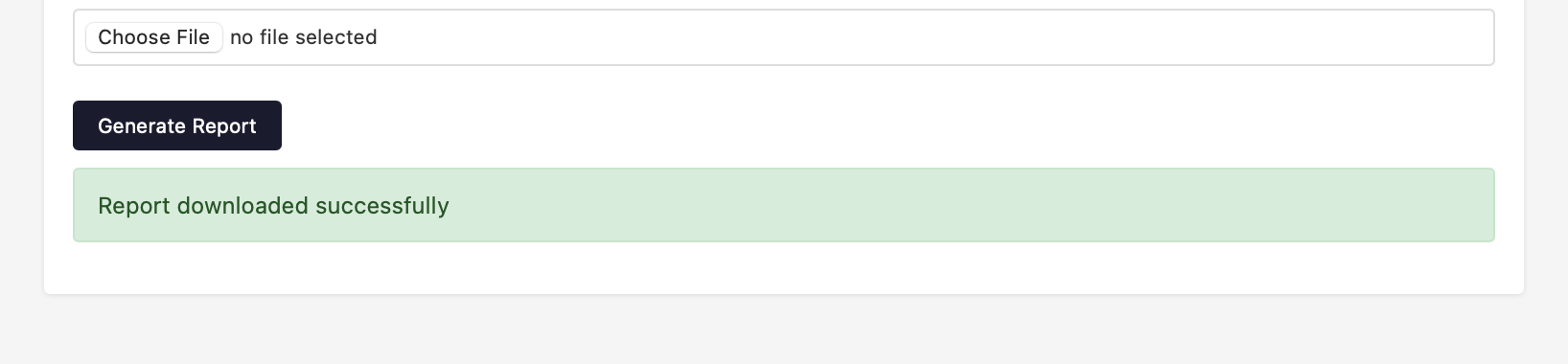Generating the incident report